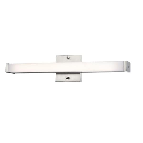 Sunpark Integrated LED Vanity Light Fixture, 3000K, Energry Star, Satin Nickel Finish FL0339D-VT-3000K-62 - main